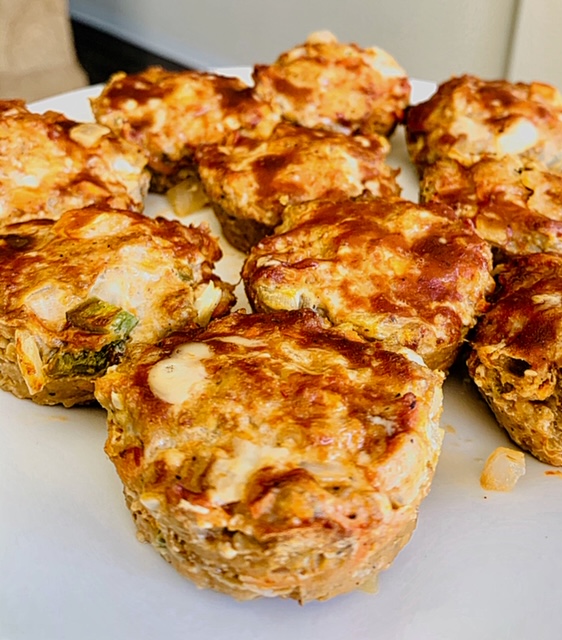 Healthy Turkey Meatloaf Muffins