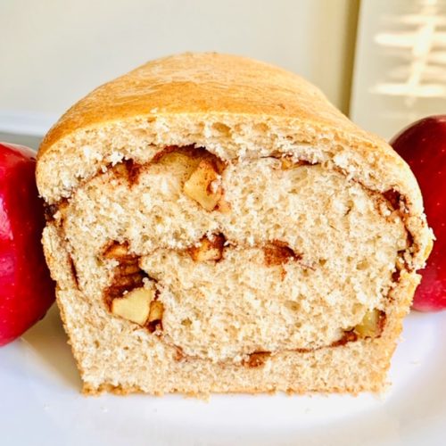 Healthy Apple Cinnamon Swirl Bread