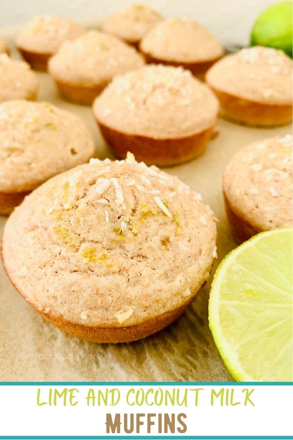 Lime and Coconut Milk Muffins