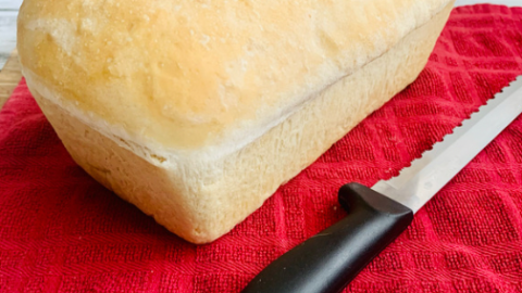 Soft crust sourdough bread