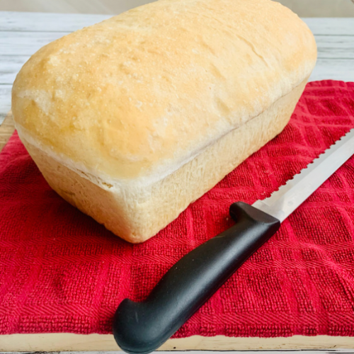 Soft crust sourdough bread